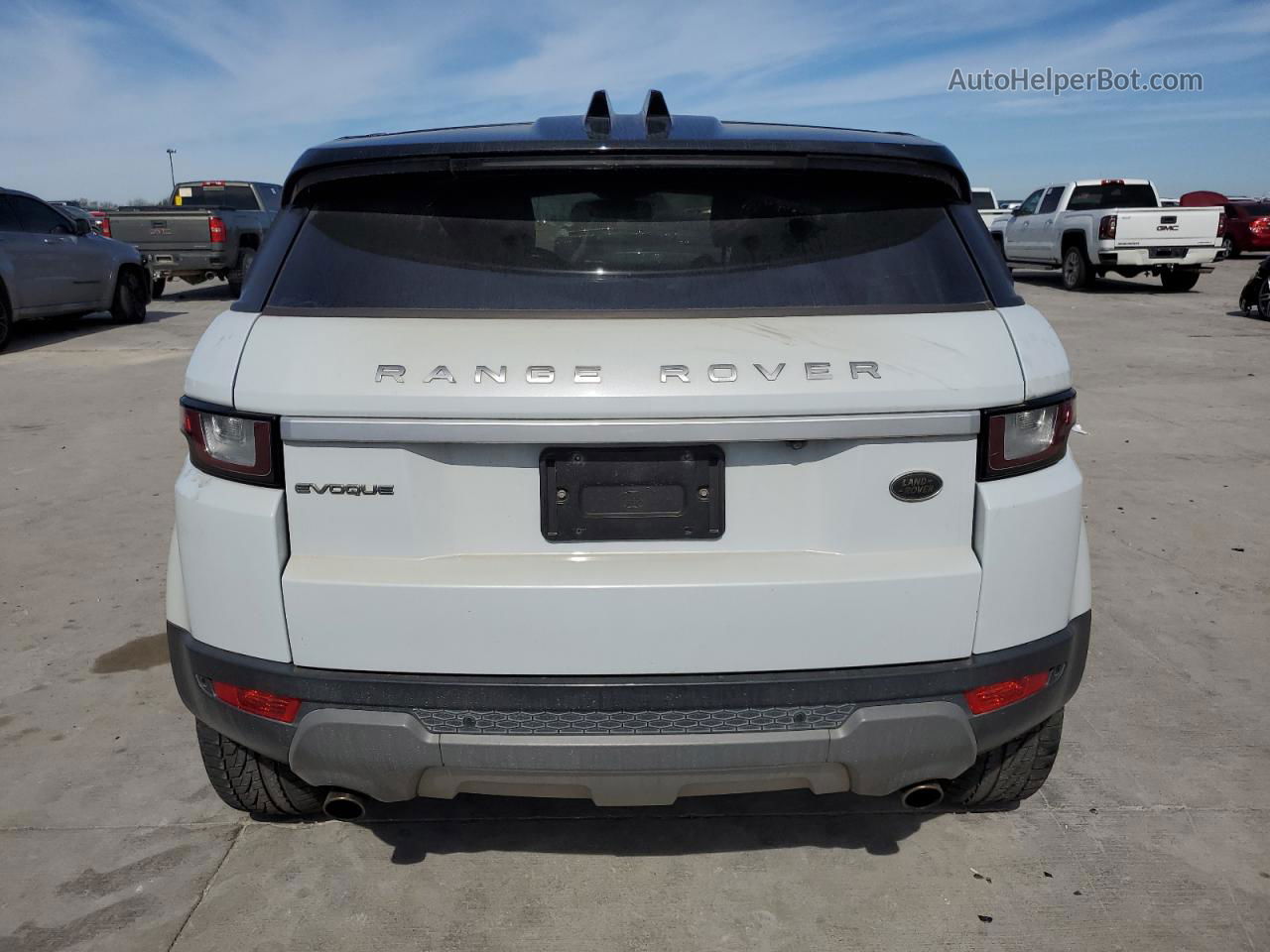 2017 Land Rover Range Rover Evoque Hse Белый vin: SALVR2BG3HH170635