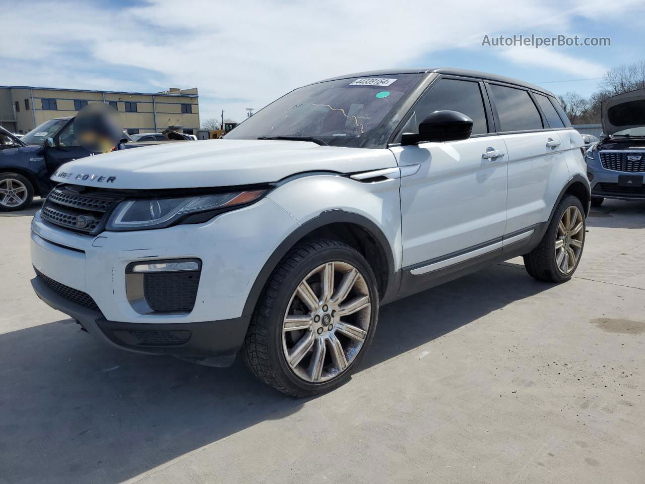 2017 Land Rover Range Rover Evoque Hse Белый vin: SALVR2BG3HH170635