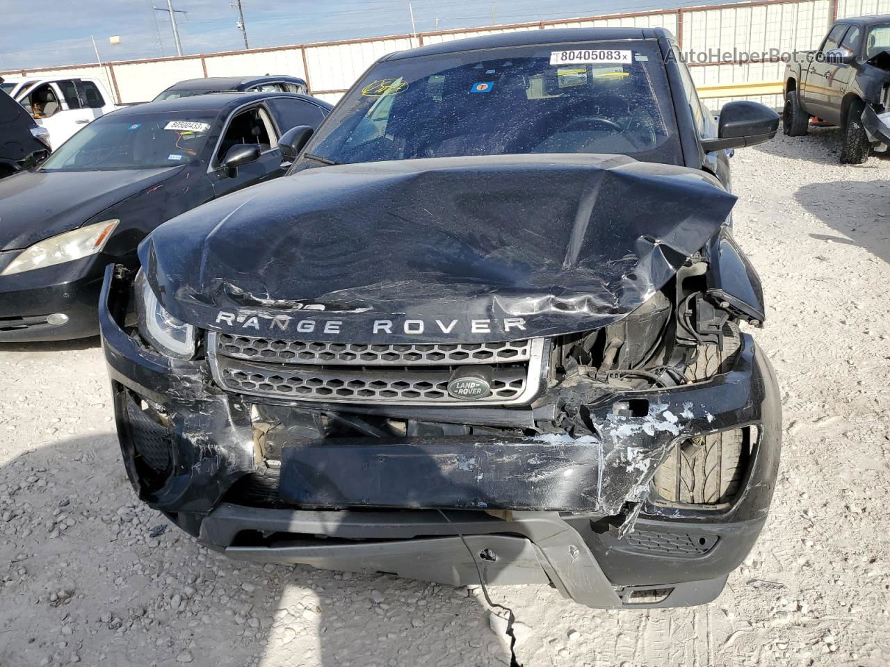 2017 Land Rover Range Rover Evoque Hse Черный vin: SALVR2BG3HH219171