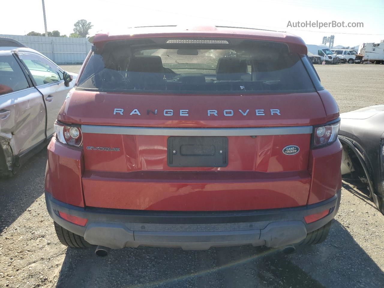 2014 Land Rover Range Rover Evoque Pure Premium Red vin: SALVR2BG4EH865511