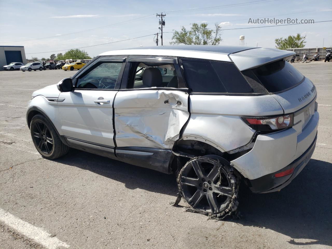 2014 Land Rover Range Rover Evoque Pure Premium Silver vin: SALVR2BG4EH880980