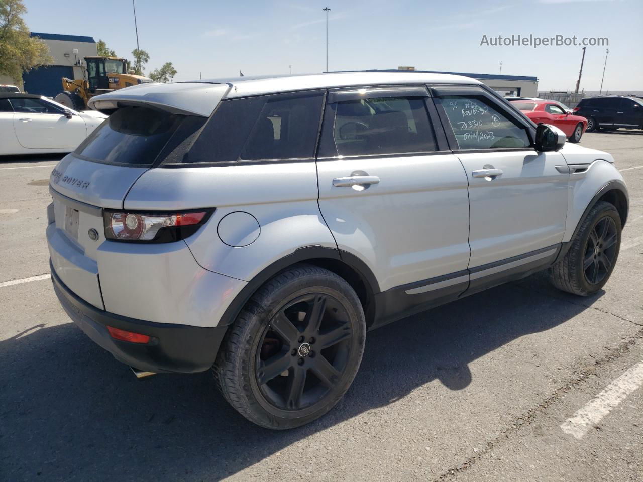 2014 Land Rover Range Rover Evoque Pure Premium Серебряный vin: SALVR2BG4EH880980