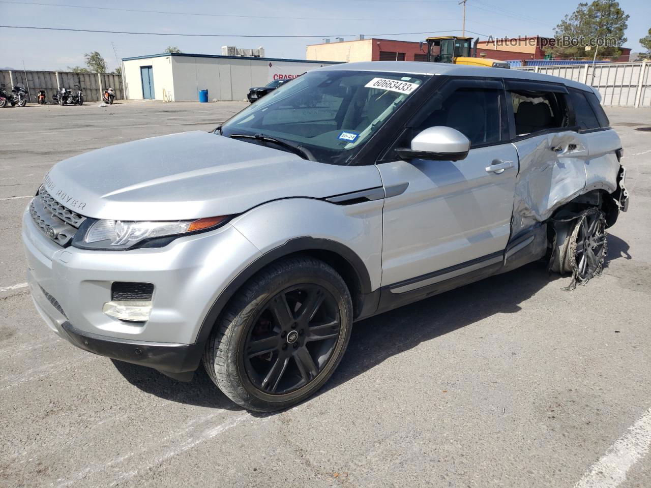 2014 Land Rover Range Rover Evoque Pure Premium Серебряный vin: SALVR2BG4EH880980