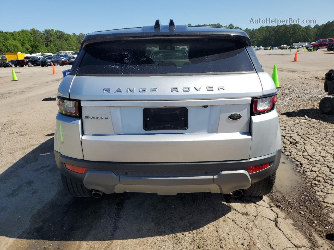 2017 Land Rover Range Rover Evoque Hse Серебряный vin: SALVR2BG4HH187055