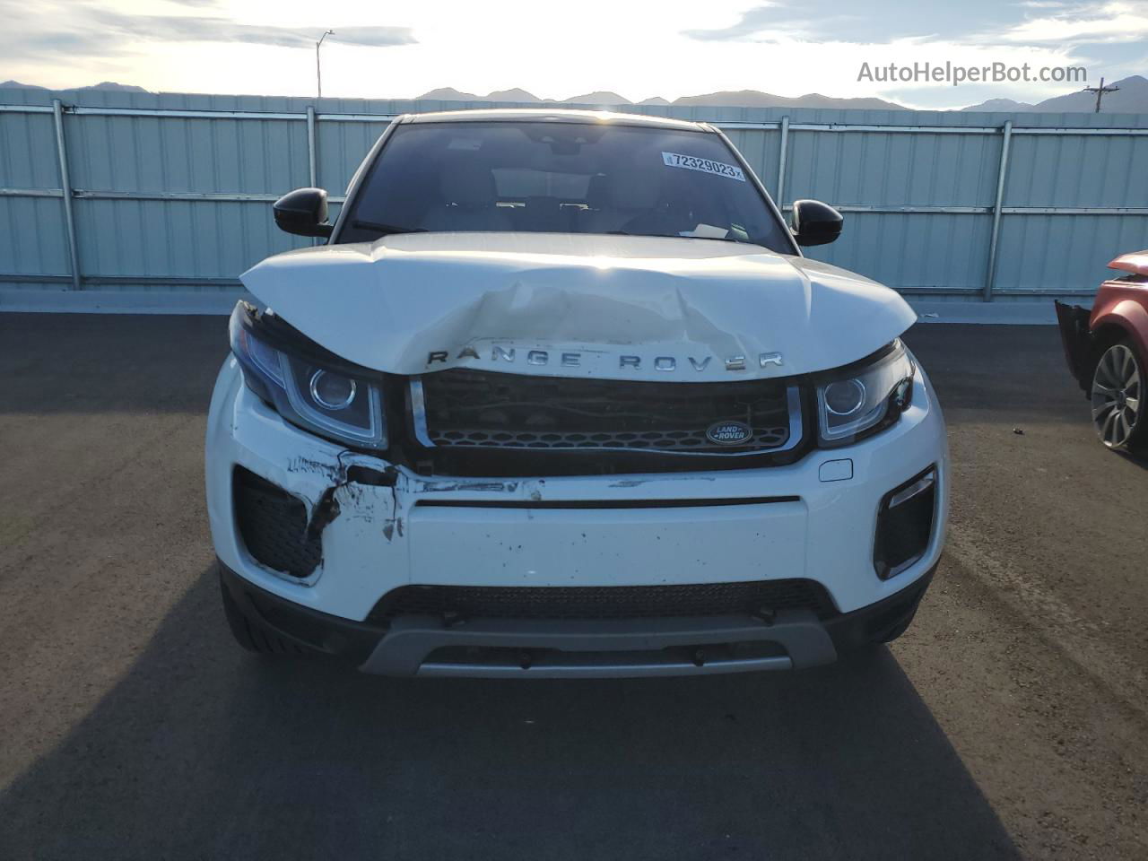 2017 Land Rover Range Rover Evoque Hse White vin: SALVR2BG4HH218921