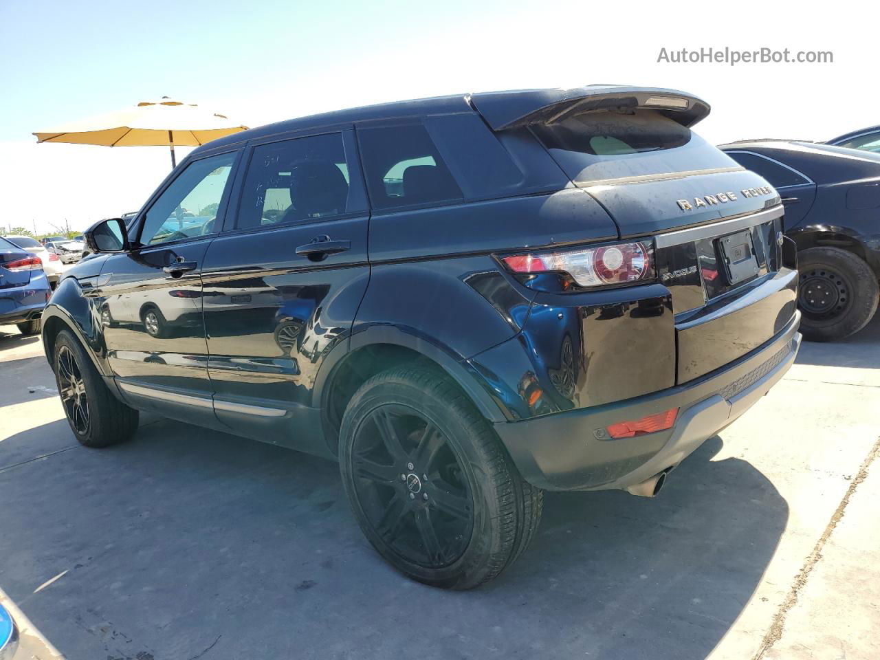 2014 Land Rover Range Rover Evoque Pure Premium Черный vin: SALVR2BG6EH942220