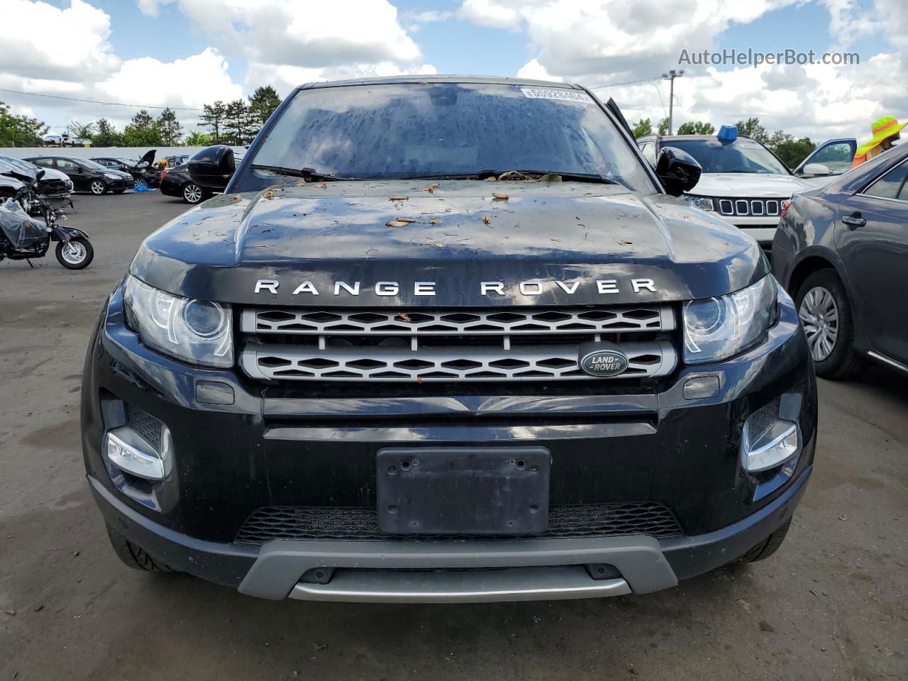 2015 Land Rover Range Rover Evoque Pure Premium Black vin: SALVR2BG6FH013856