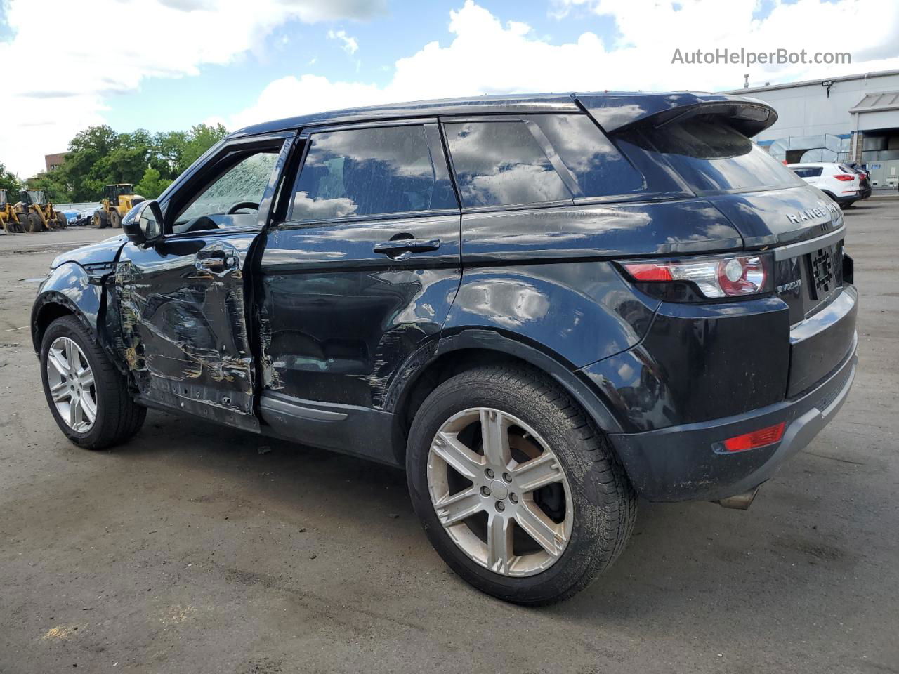 2015 Land Rover Range Rover Evoque Pure Premium Черный vin: SALVR2BG6FH013856