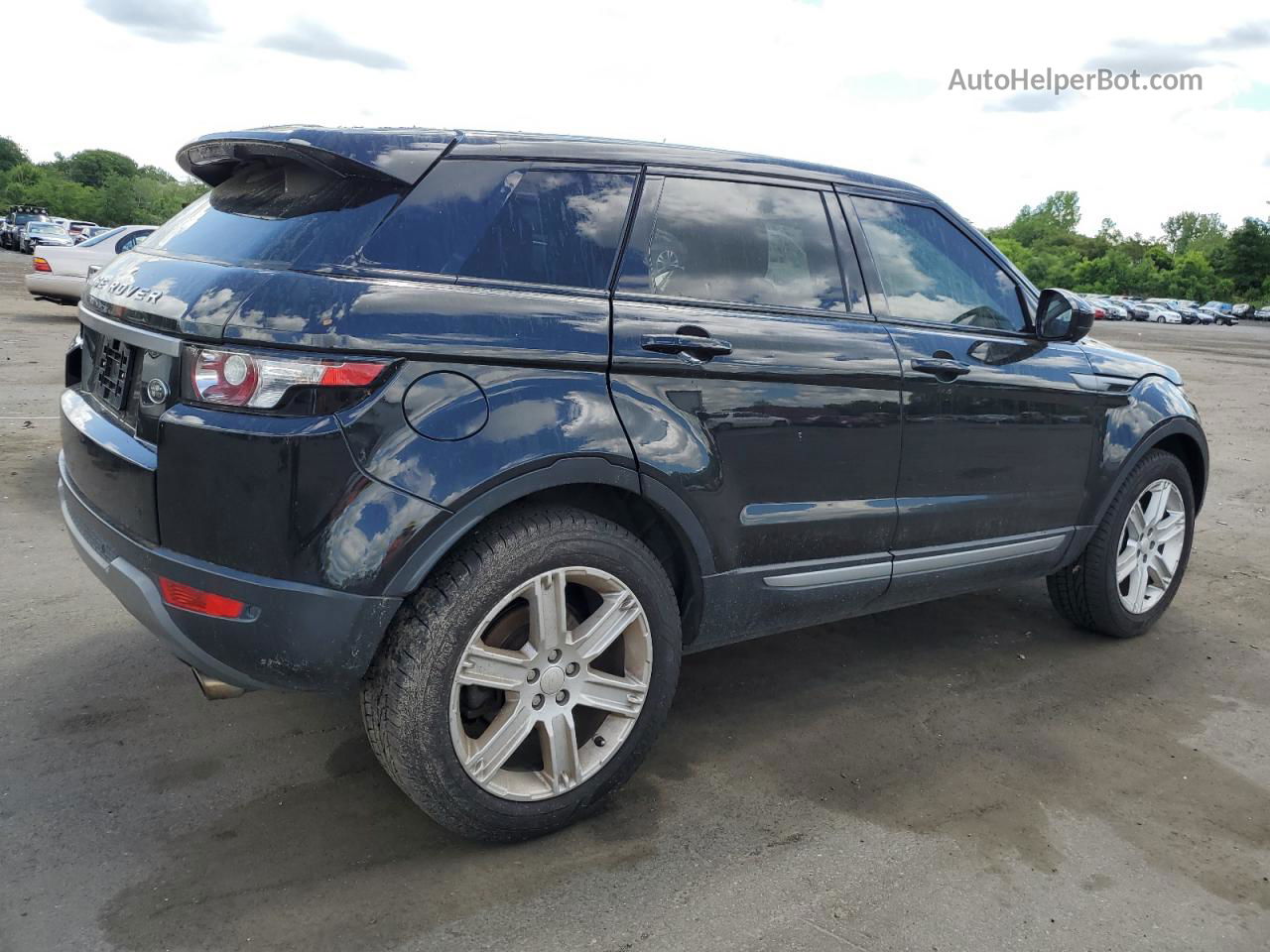 2015 Land Rover Range Rover Evoque Pure Premium Черный vin: SALVR2BG6FH013856