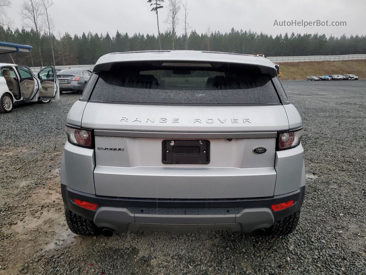 2015 Land Rover Range Rover Evoque Pure Premium Silver vin: SALVR2BG6FH070994