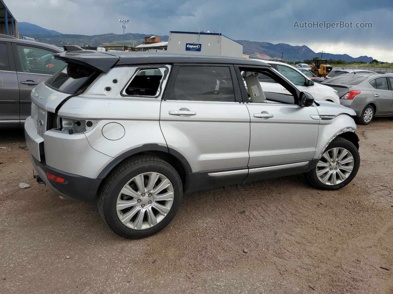 2017 Land Rover Range Rover Evoque Hse Silver vin: SALVR2BG6HH170046