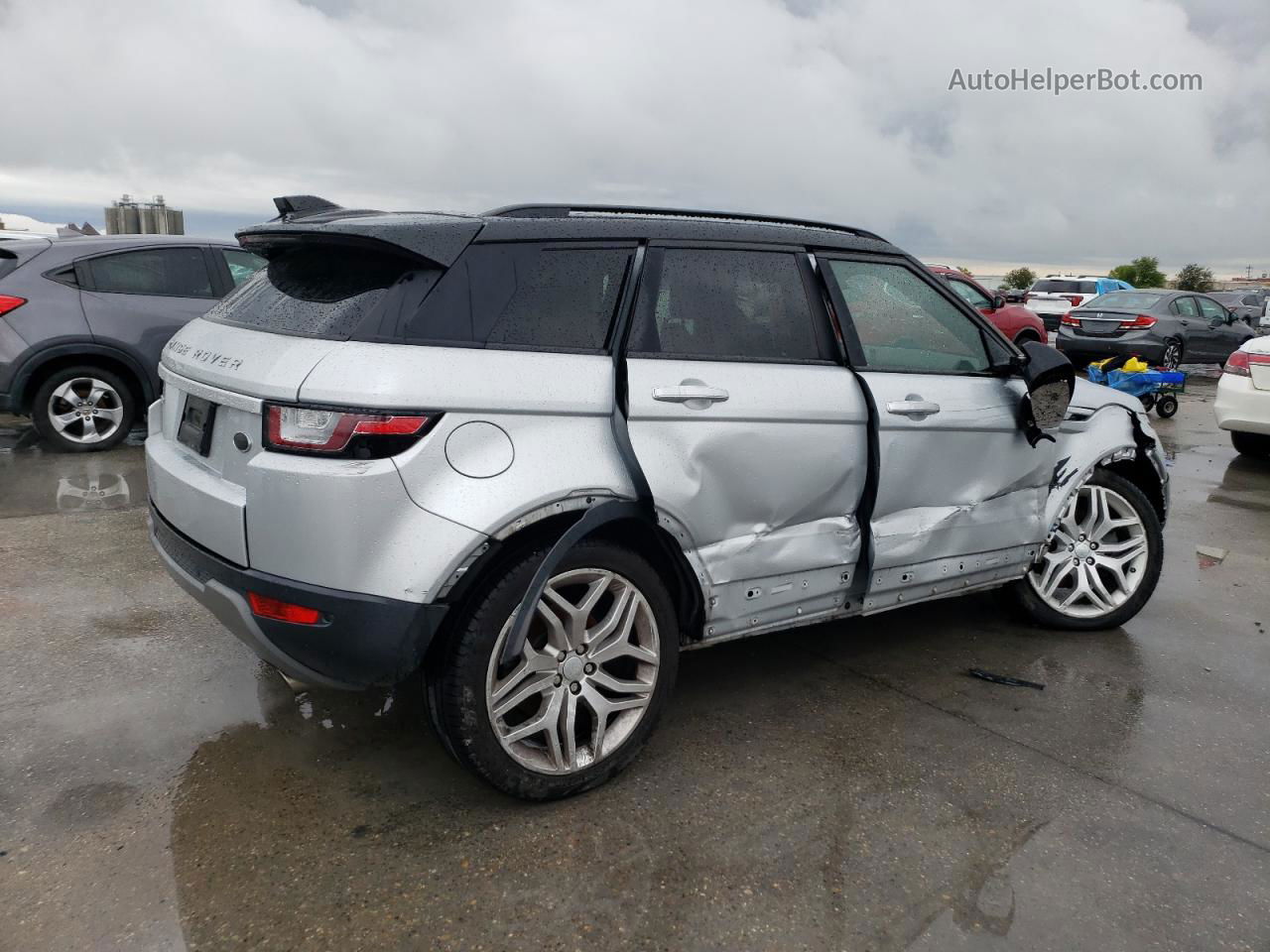 2017 Land Rover Range Rover Evoque Hse Silver vin: SALVR2BG8HH195773