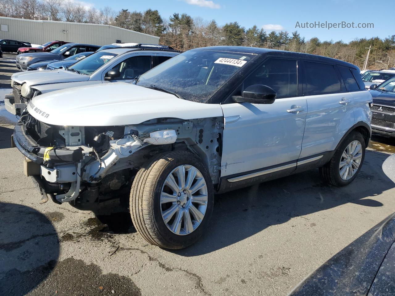 2017 Land Rover Range Rover Evoque Hse Белый vin: SALVR2BG9HH238419