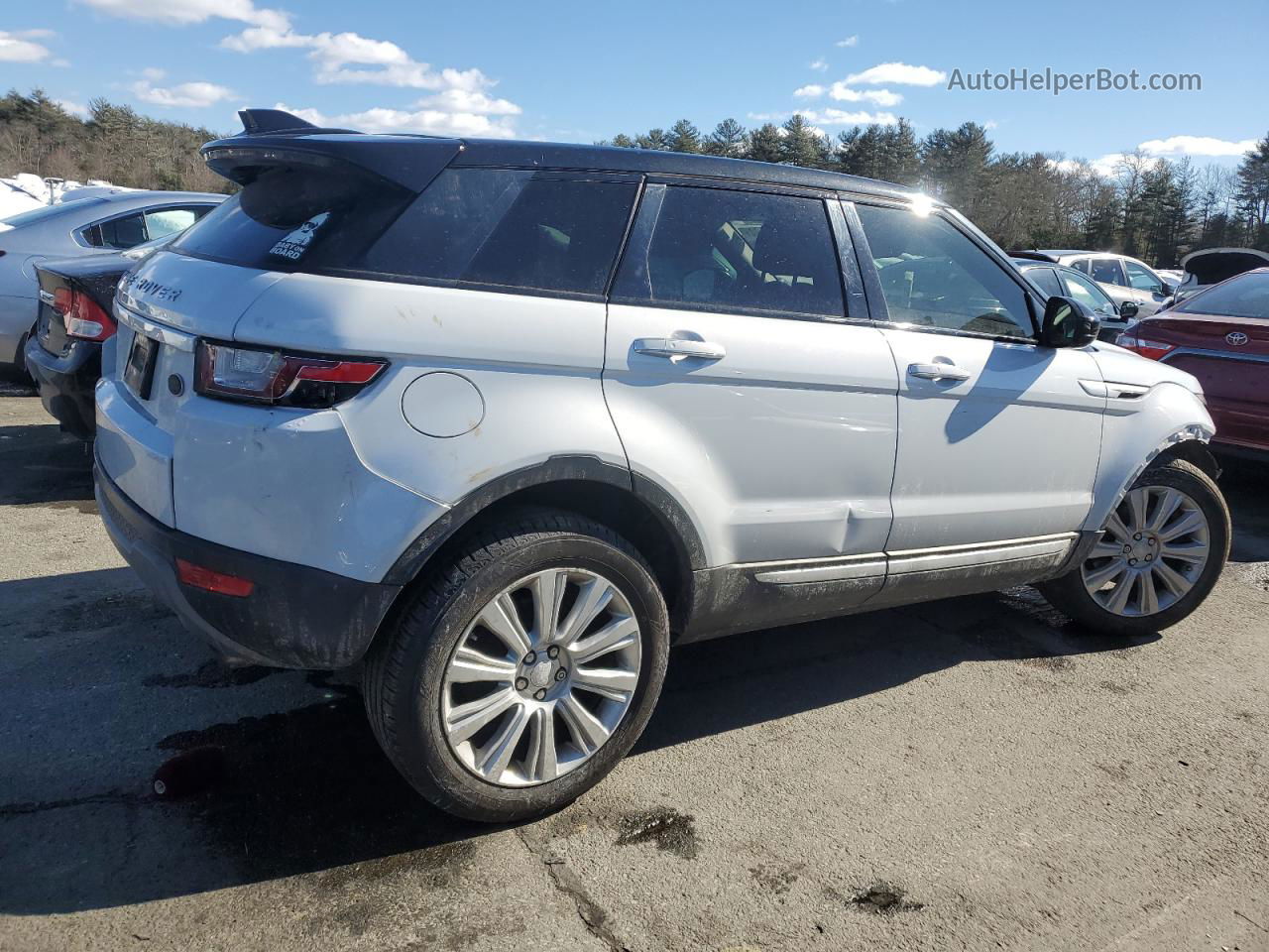 2017 Land Rover Range Rover Evoque Hse White vin: SALVR2BG9HH238419