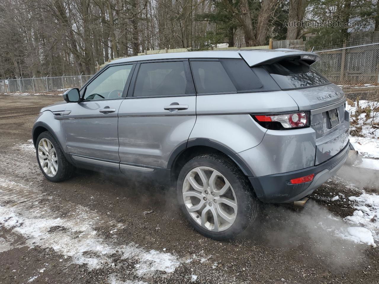 2014 Land Rover Range Rover Evoque Pure Premium Серебряный vin: SALVR2BGXEH898934