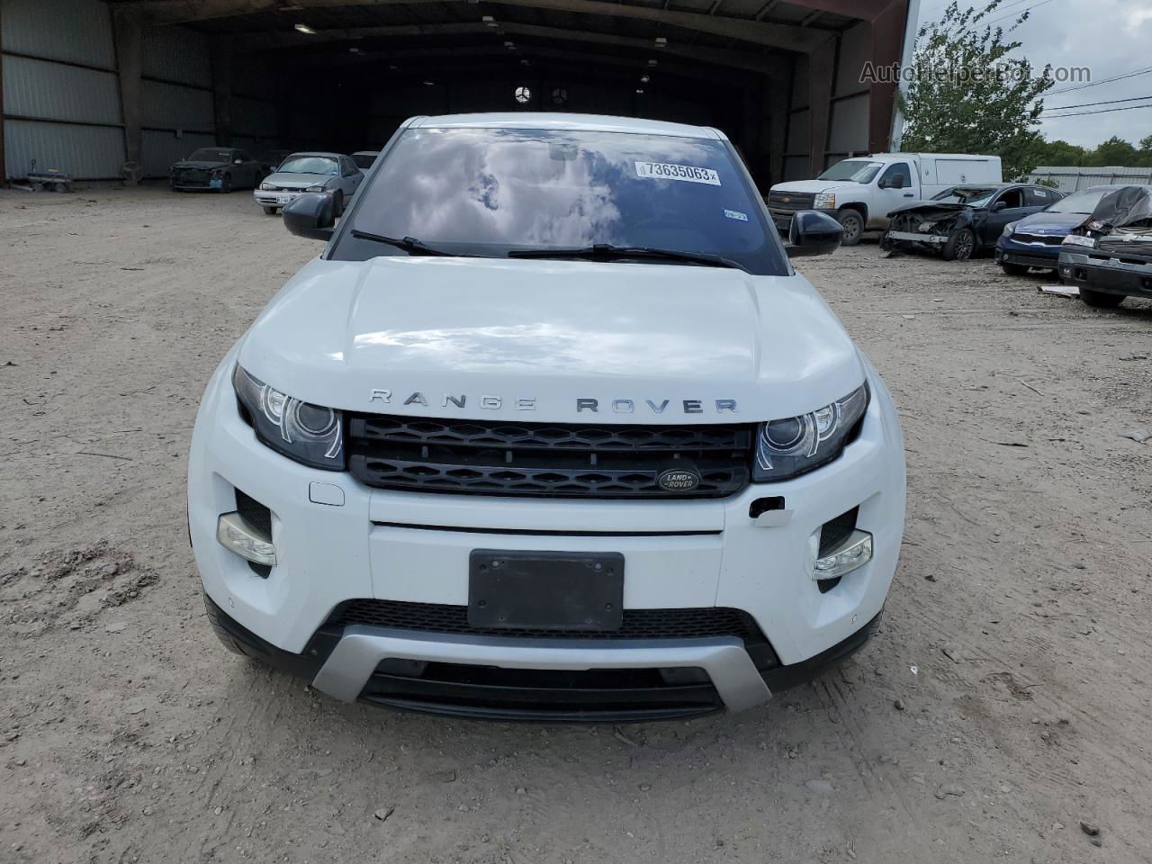 2015 Land Rover Range Rover Evoque Dynamic Premium White vin: SALVT2BG0FH984403