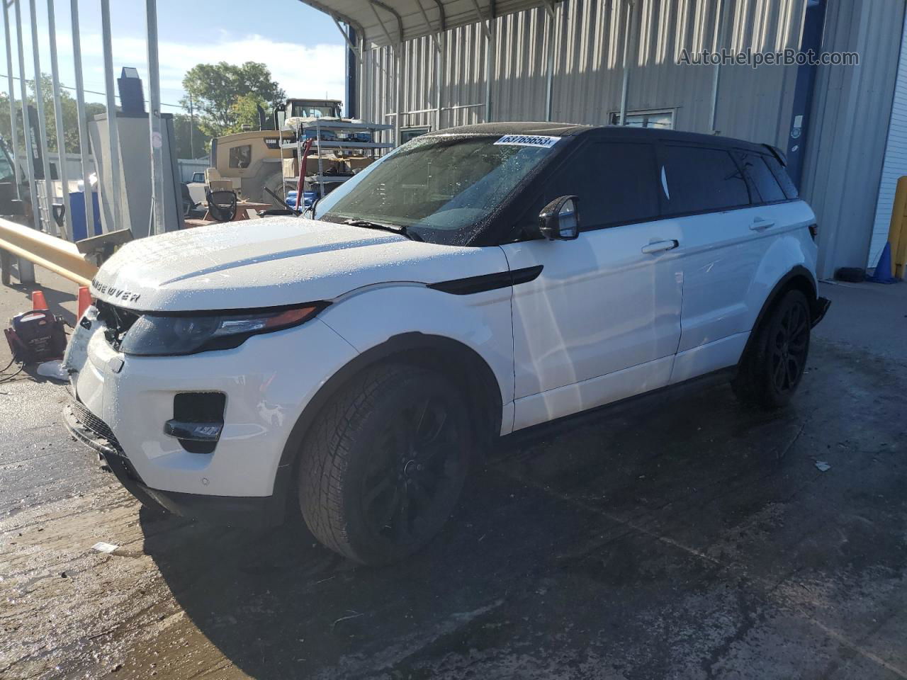 2015 Land Rover Range Rover Evoque Dynamic Premium White vin: SALVT2BG1FH074842