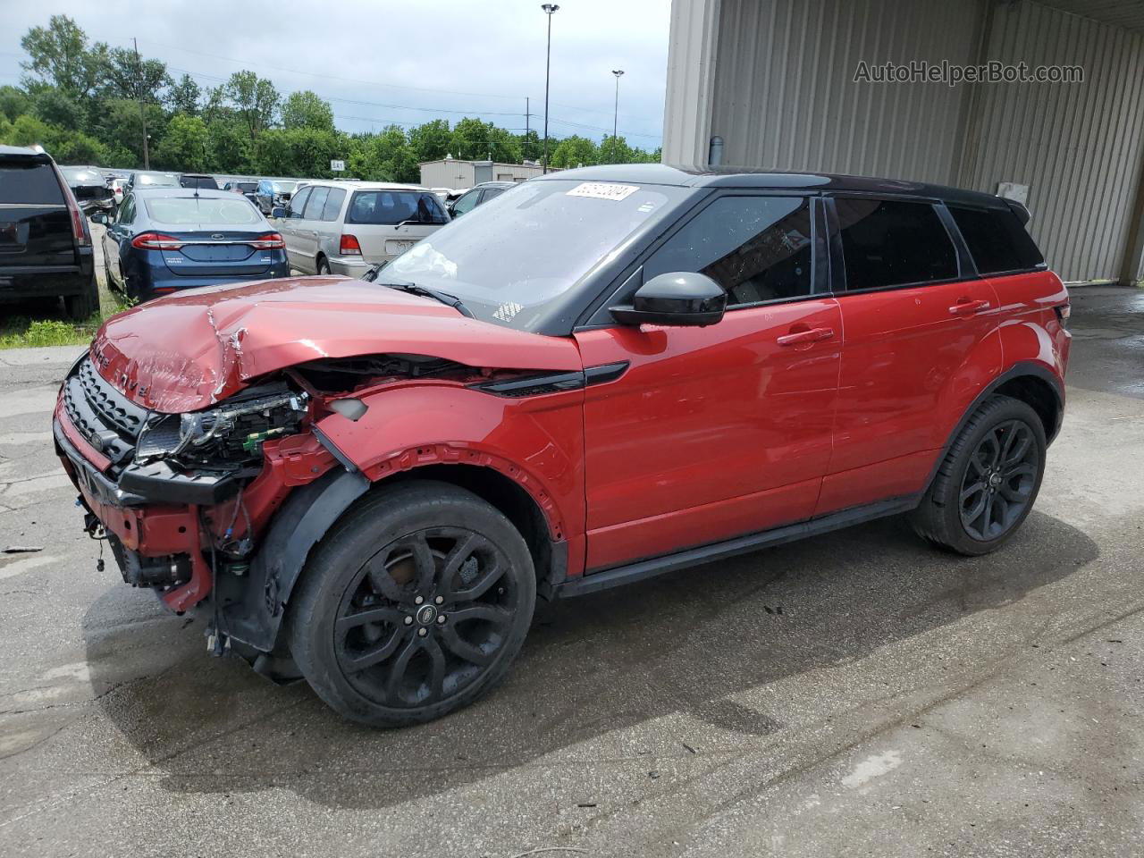 2015 Land Rover Range Rover Evoque Dynamic Premium Maroon vin: SALVT2BG5FH076500