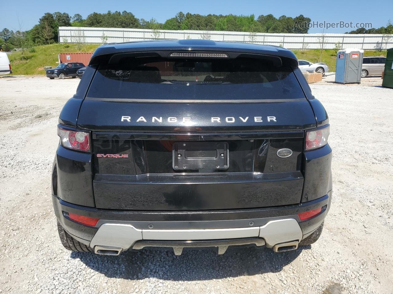 2015 Land Rover Range Rover Evoque Dynamic Premium Черный vin: SALVT2BG7FH012734