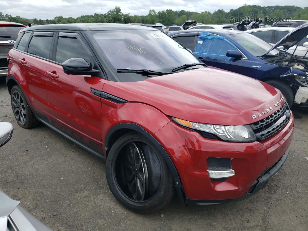 2015 Land Rover Range Rover Evoque Dynamic Premium Red vin: SALVT2BG7FH042302