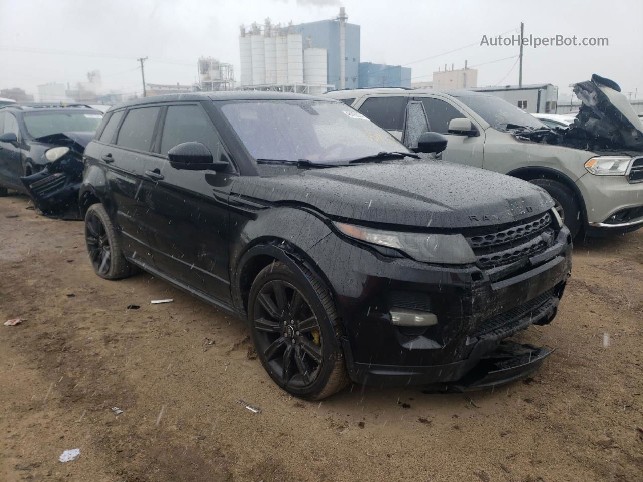 2014 Land Rover Range Rover Evoque Dynamic Premium Черный vin: SALVT2BG9EH898361