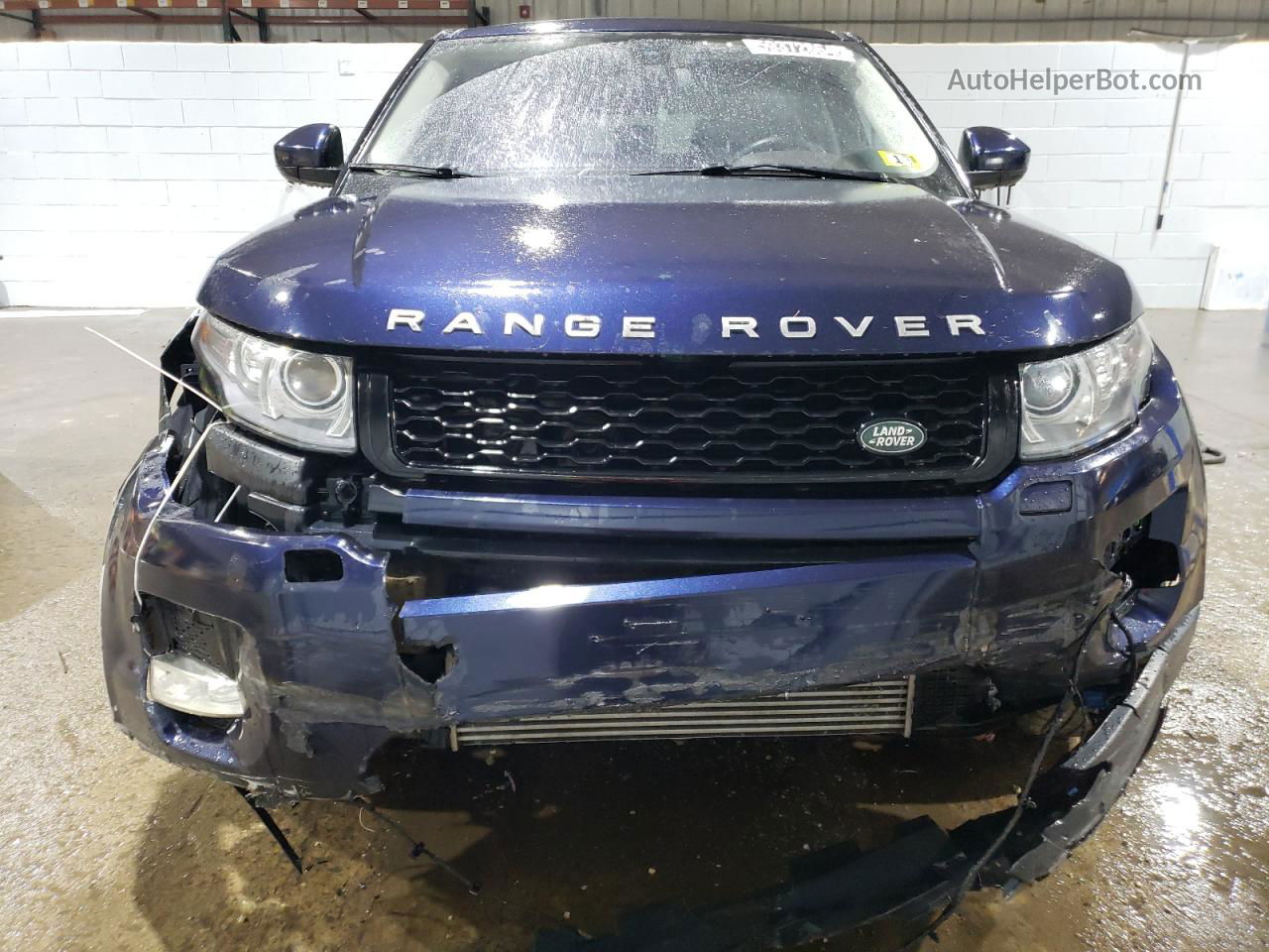 2015 Land Rover Range Rover Evoque Prestige Premium Blue vin: SALVV2BG1FH969998