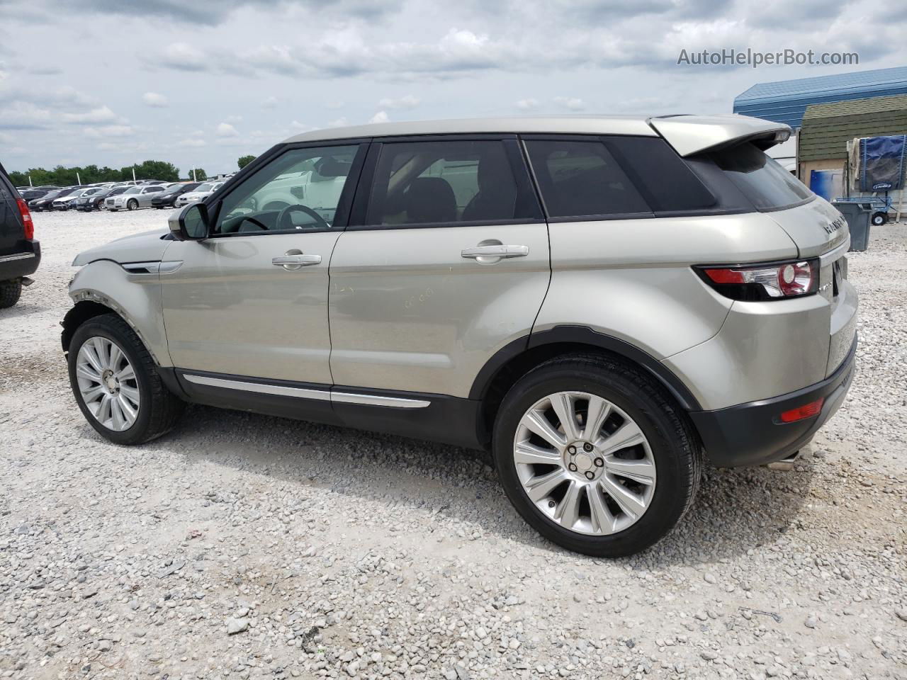 2014 Land Rover Range Rover Evoque Prestige Premium Beige vin: SALVV2BG4EH874463