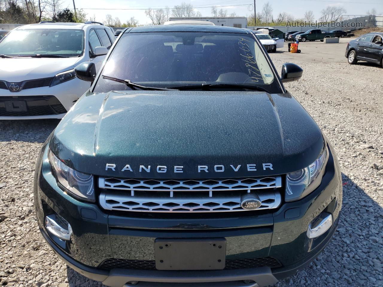 2014 Land Rover Range Rover Evoque Prestige Premium Green vin: SALVV2BG4EH893241