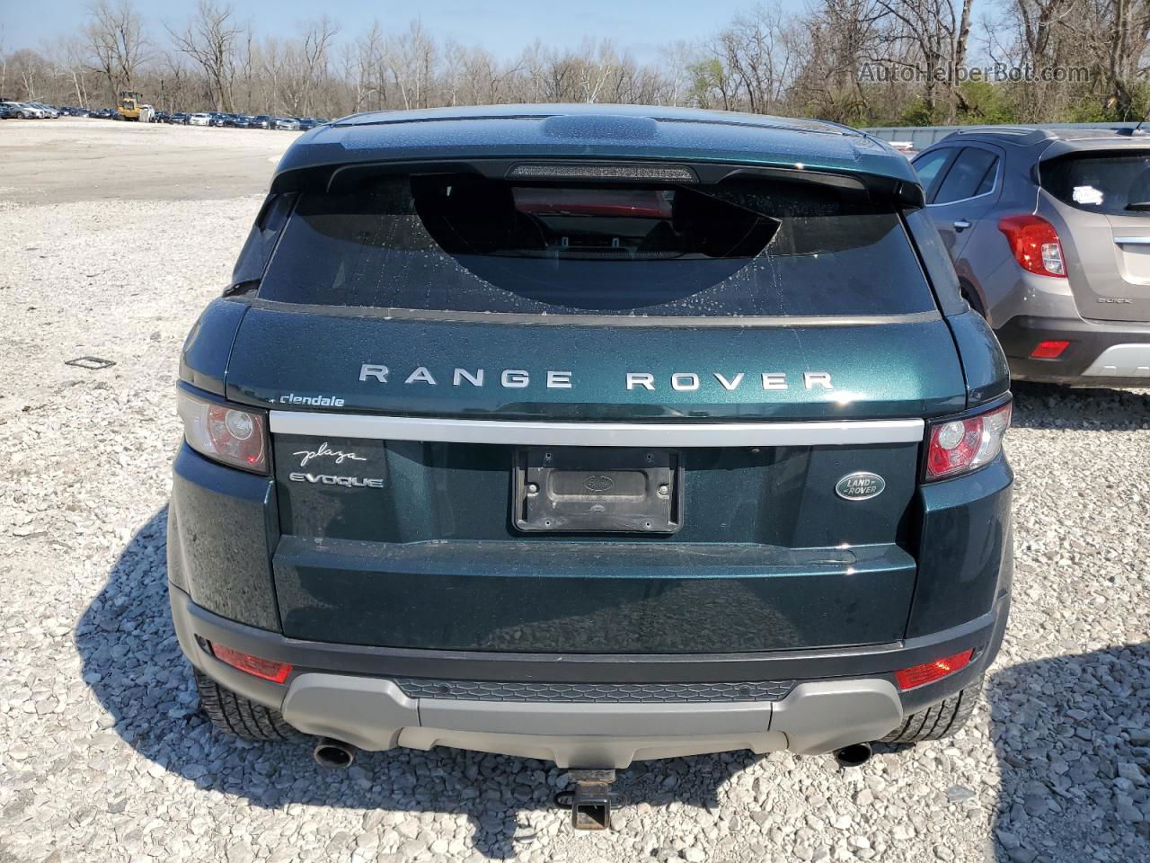 2014 Land Rover Range Rover Evoque Prestige Premium Green vin: SALVV2BG4EH893241