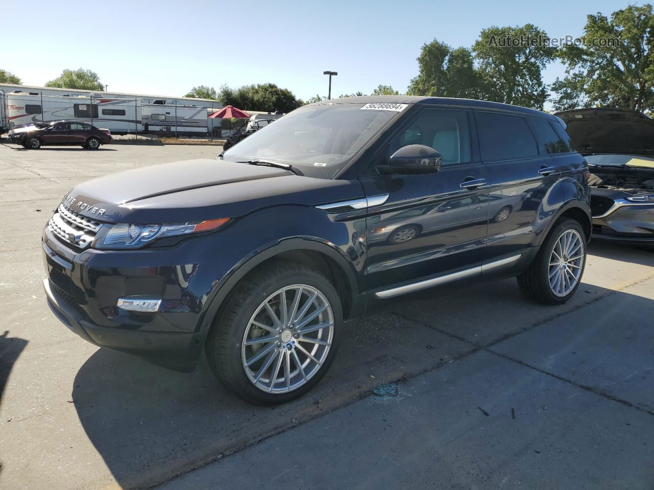 2015 Land Rover Range Rover Evoque Prestige Premium Charcoal vin: SALVV2BG4FH075932