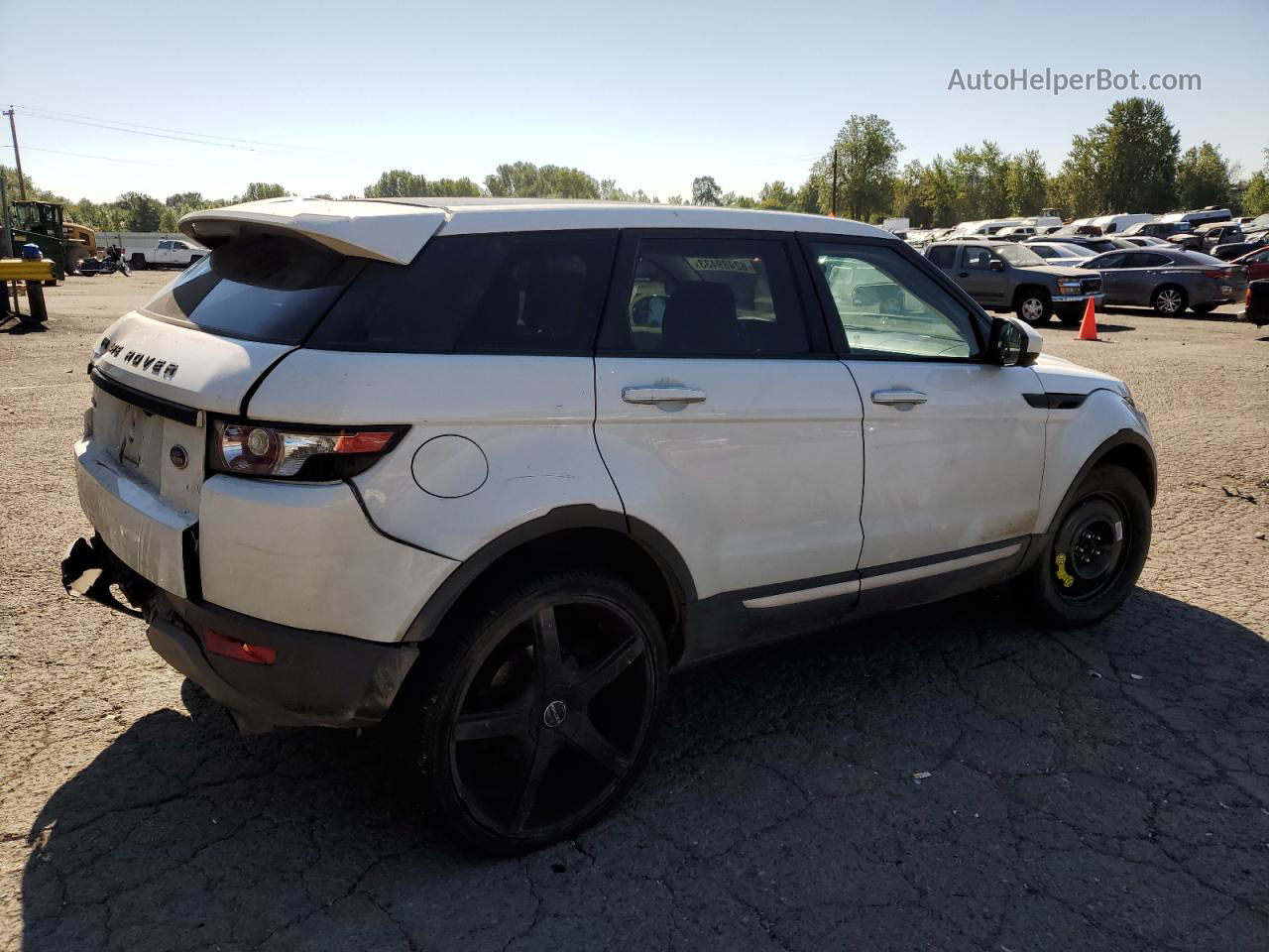 2015 Land Rover Range Rover Evoque Prestige Premium White vin: SALVV2BG5FH022785