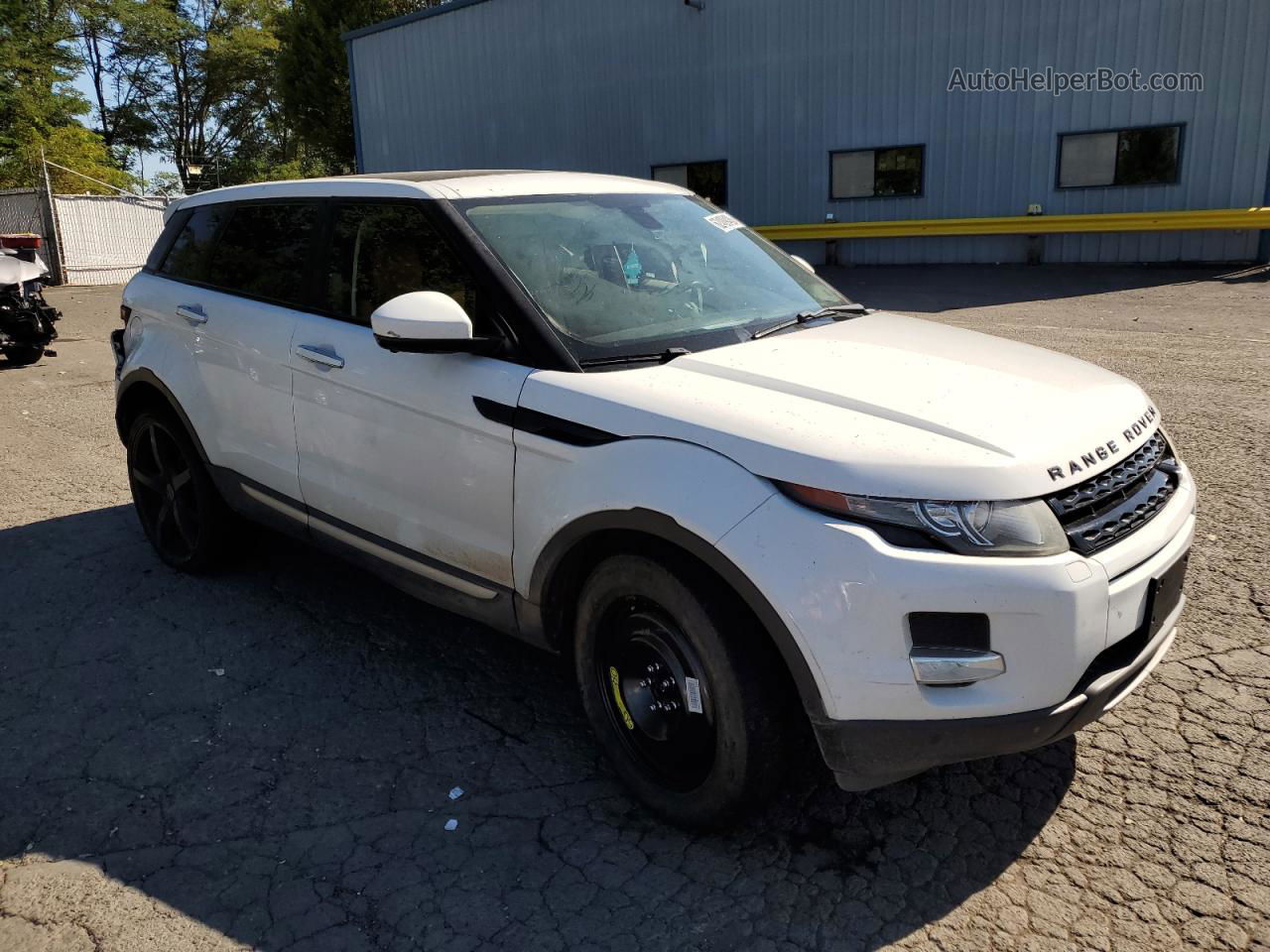 2015 Land Rover Range Rover Evoque Prestige Premium White vin: SALVV2BG5FH022785