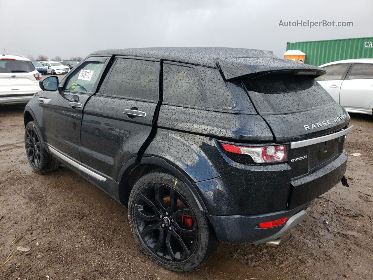 2015 Land Rover Range Rover Evoque Prestige Premium Black vin: SALVV2BG6FH034430