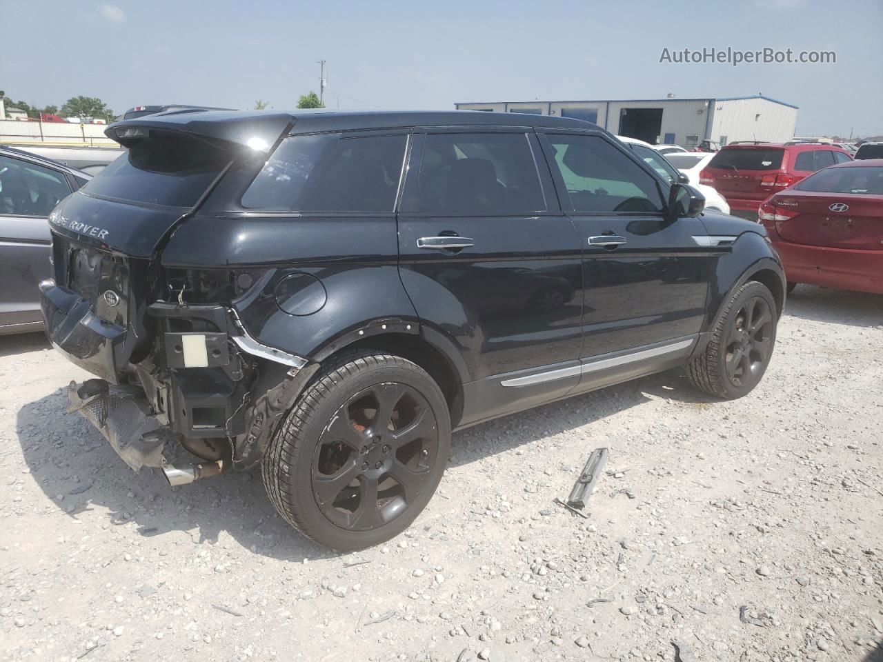 2015 Land Rover Range Rover Evoque Prestige Premium Черный vin: SALVV2BG8FH027222