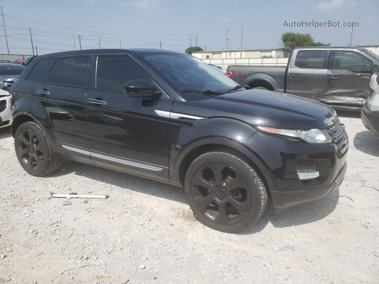 2015 Land Rover Range Rover Evoque Prestige Premium Черный vin: SALVV2BG8FH027222