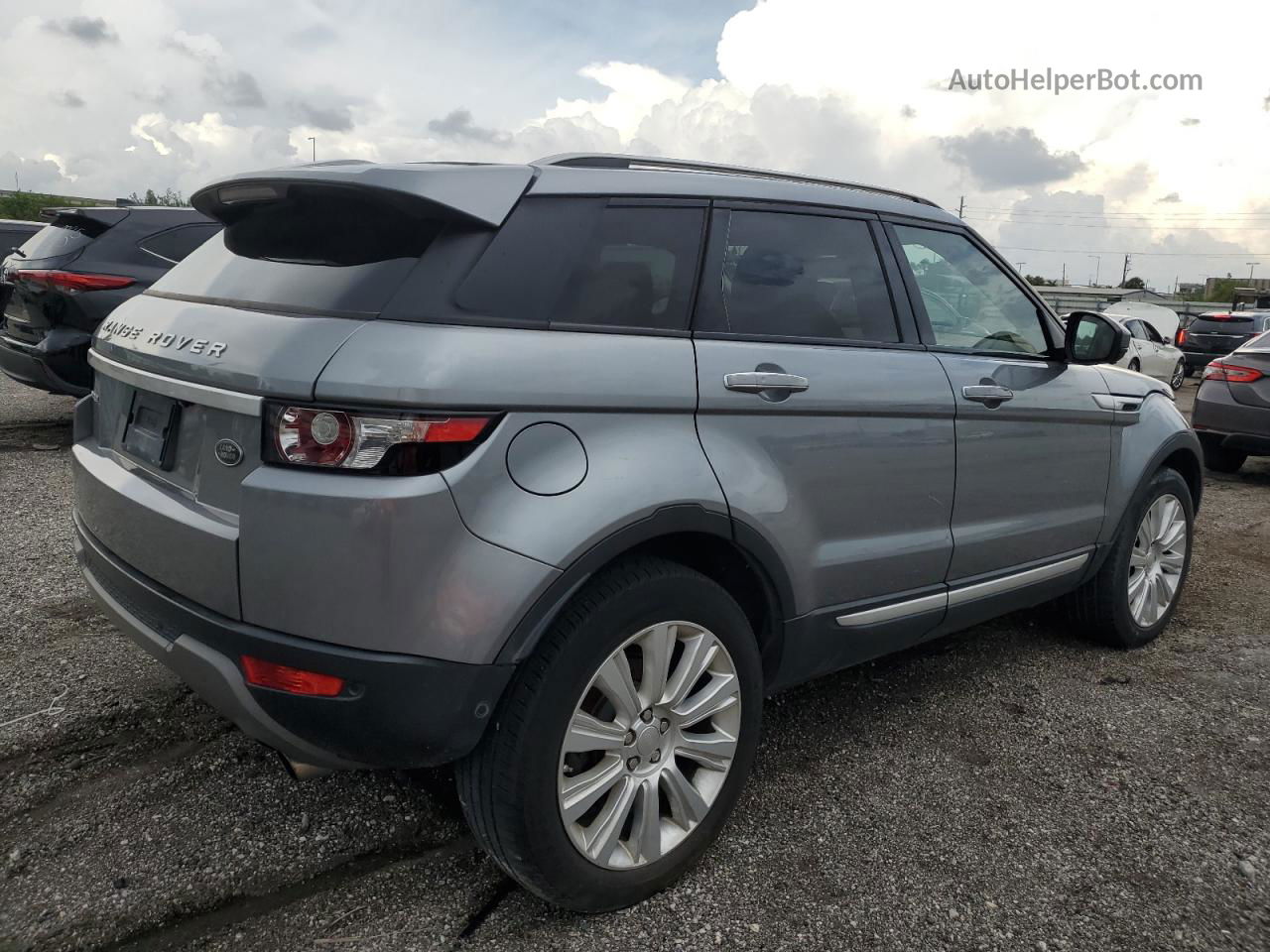 2015 Land Rover Range Rover Evoque Prestige Premium Gray vin: SALVV2BG8FH960165