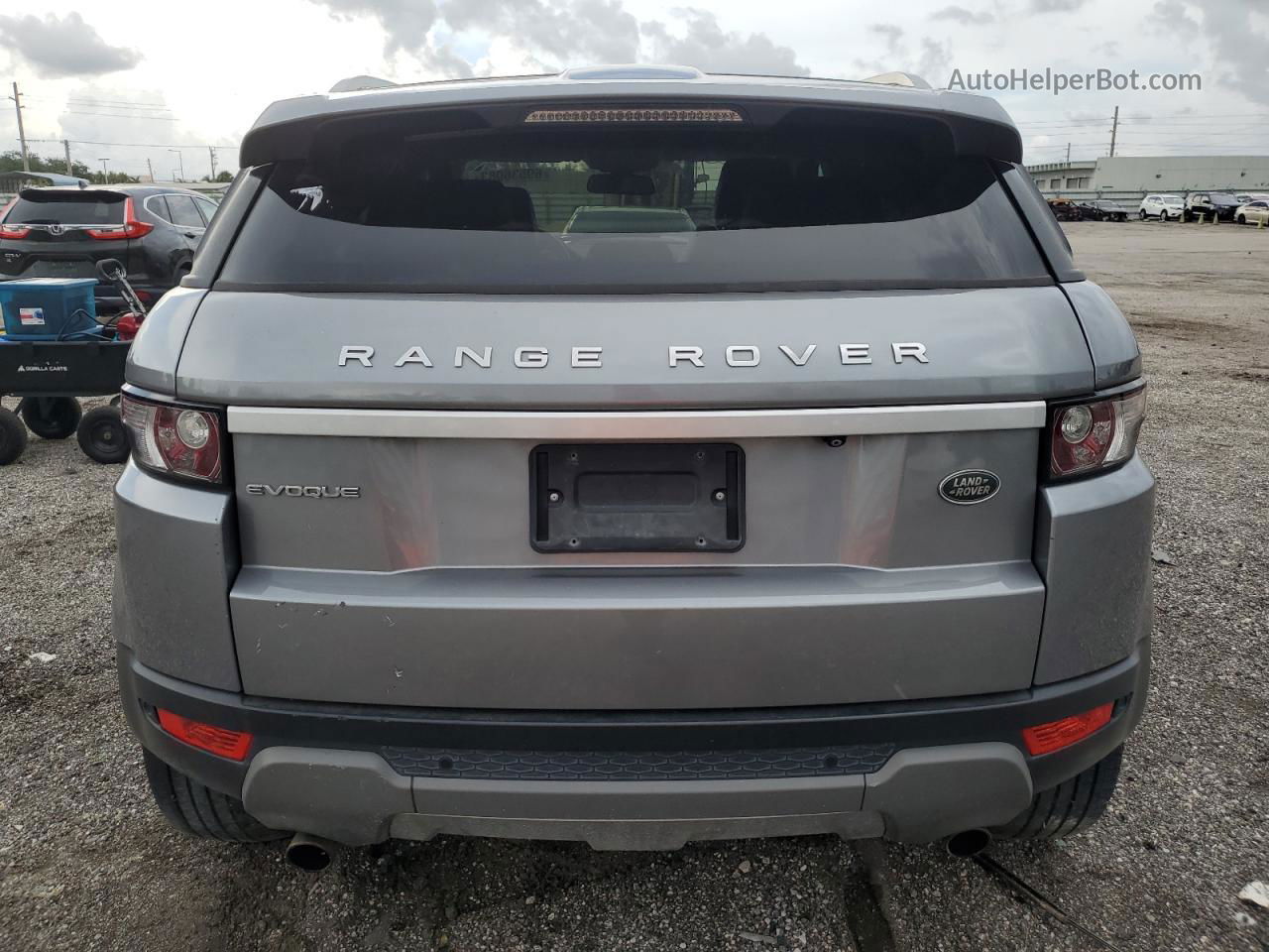 2015 Land Rover Range Rover Evoque Prestige Premium Gray vin: SALVV2BG8FH960165