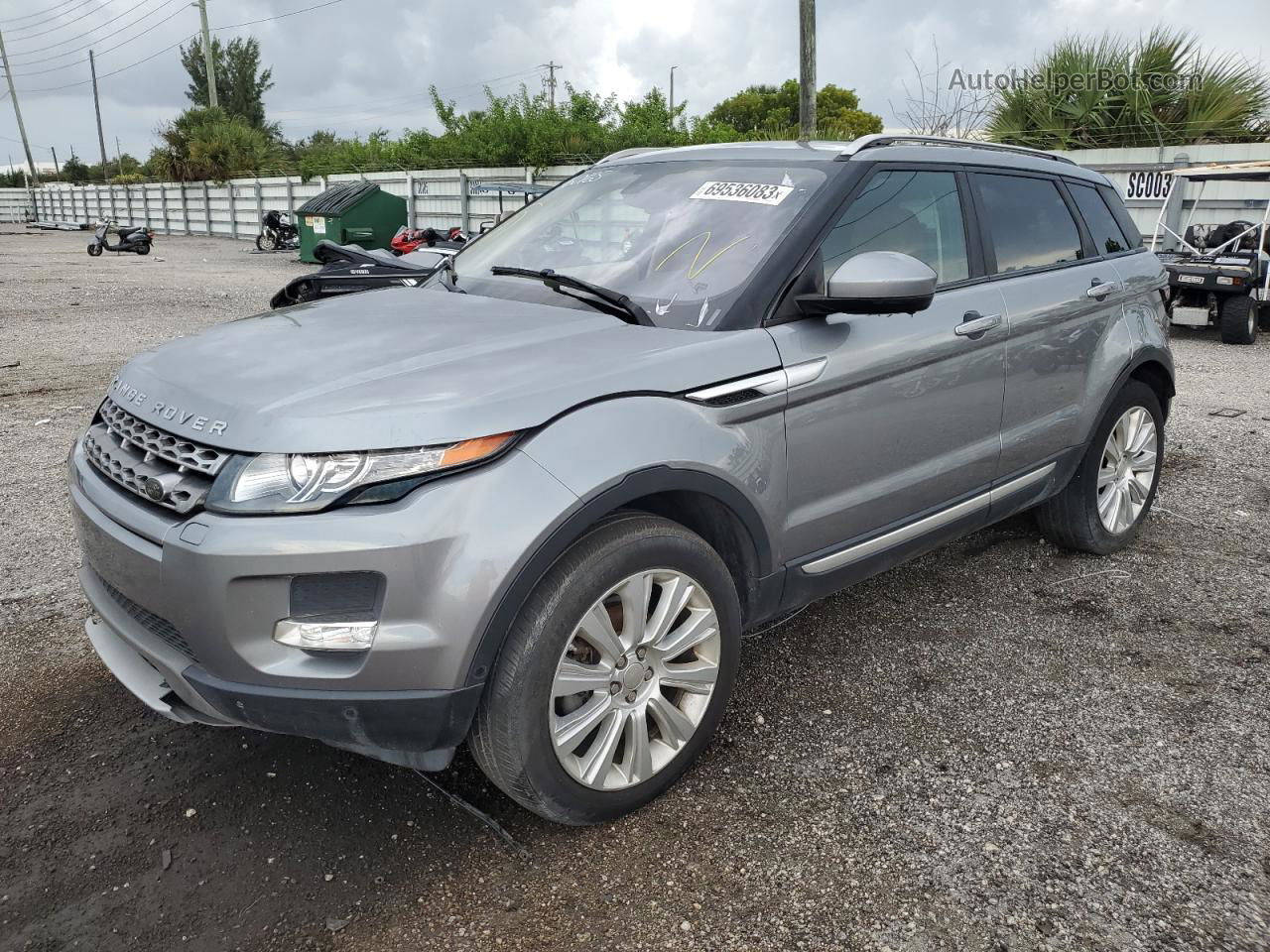 2015 Land Rover Range Rover Evoque Prestige Premium Серый vin: SALVV2BG8FH960165