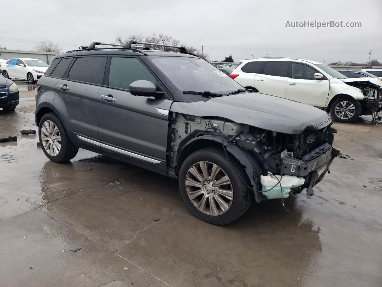 2015 Land Rover Range Rover Evoque Prestige Premium Gray vin: SALVV2BG9FH038343