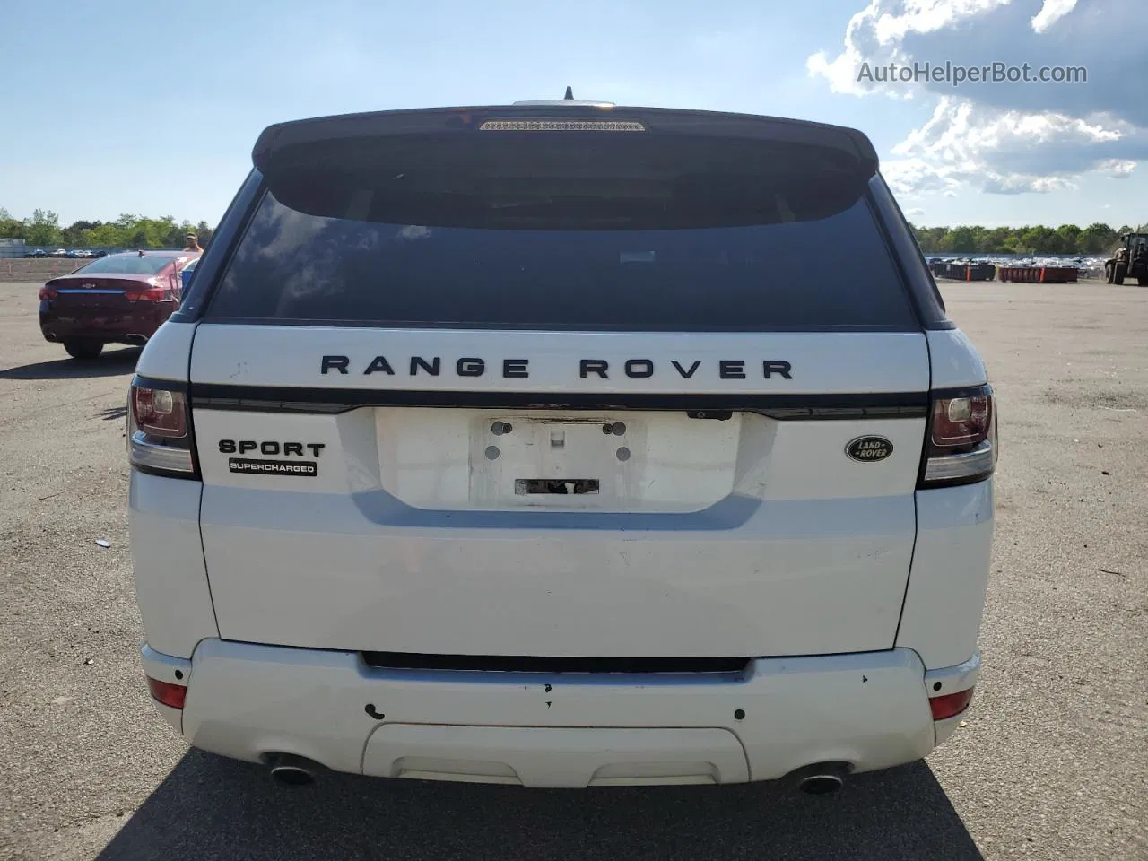 2017 Land Rover Range Rover Sport Se White vin: SALWG2FV0HA675866