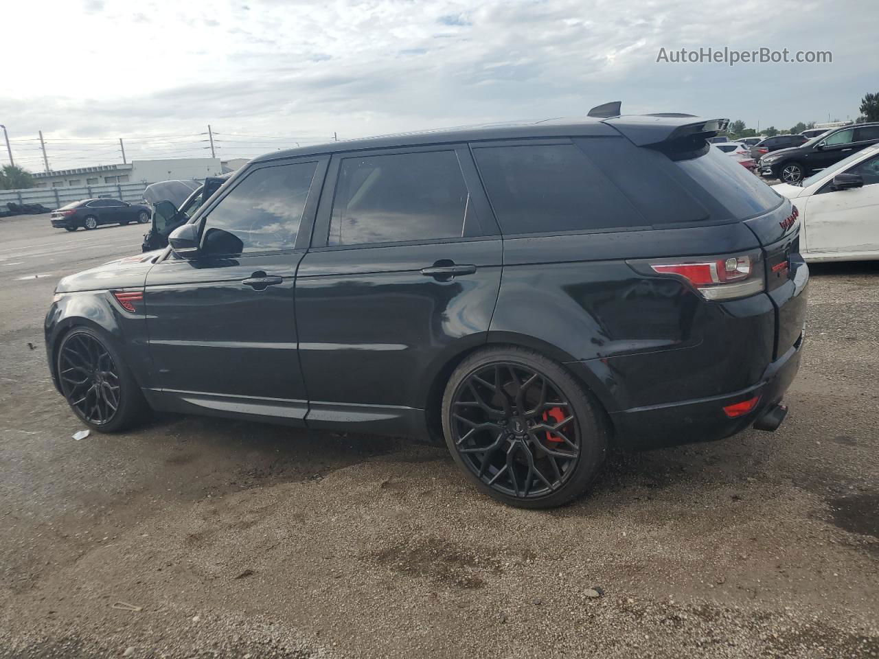 2017 Land Rover Range Rover Sport Se Black vin: SALWG2FV1HA135149