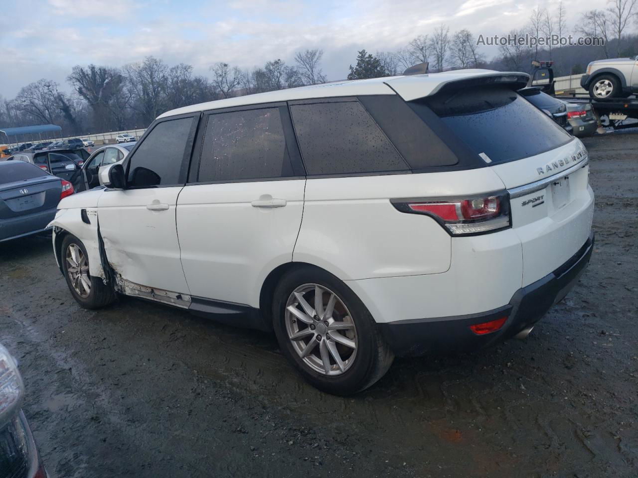 2017 Land Rover Range Rover Sport Se White vin: SALWG2FV1HA670384