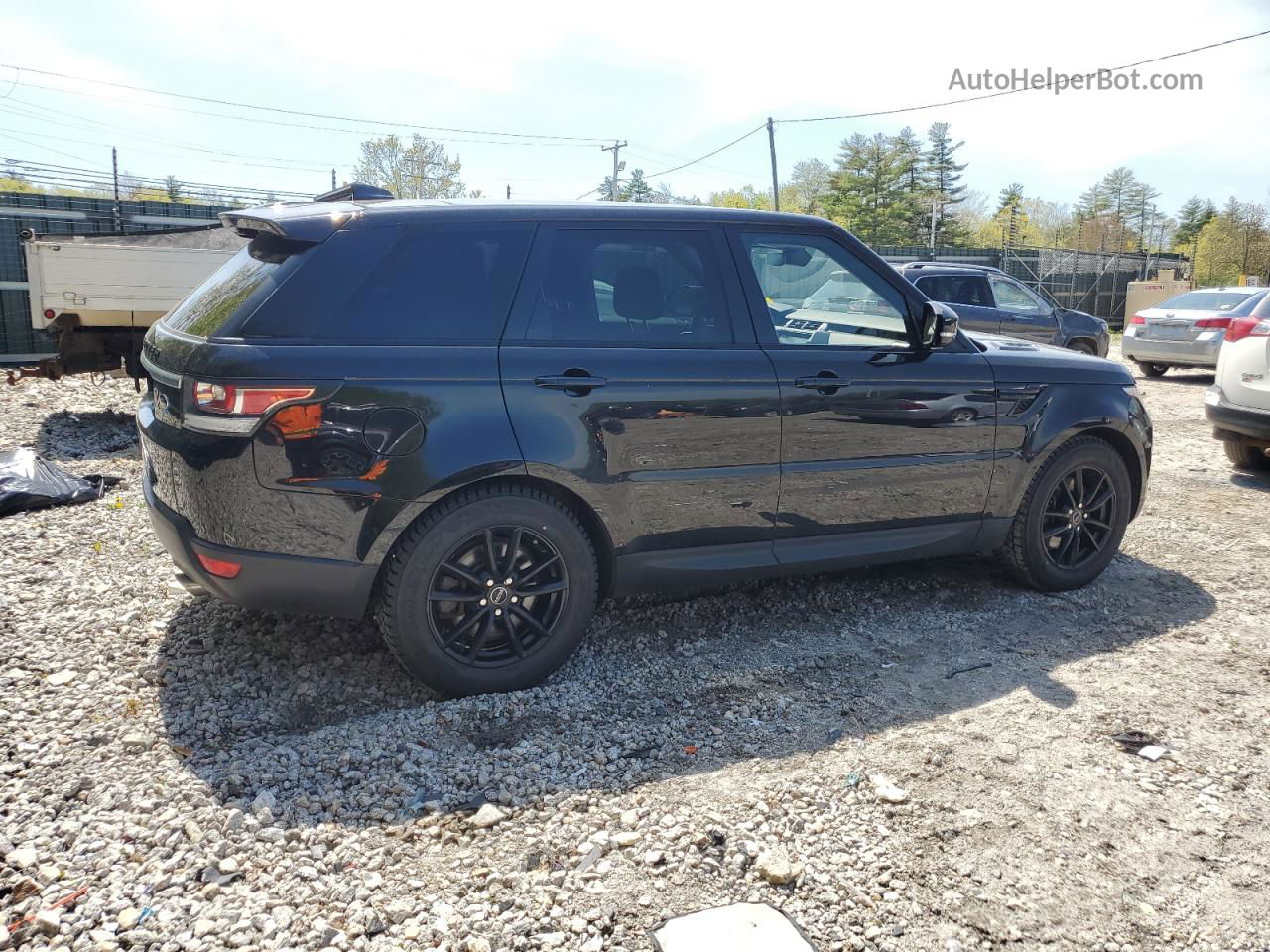 2017 Land Rover Range Rover Sport Se Black vin: SALWG2FV4HA675854