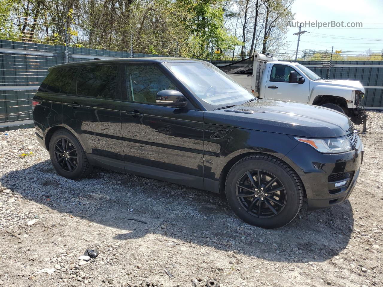 2017 Land Rover Range Rover Sport Se Black vin: SALWG2FV4HA675854