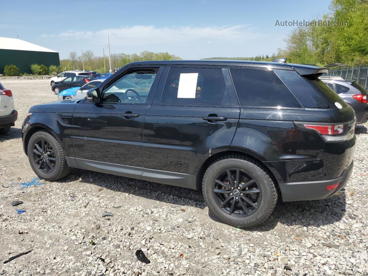 2017 Land Rover Range Rover Sport Se Black vin: SALWG2FV4HA675854