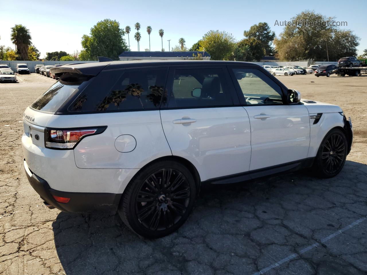 2017 Land Rover Range Rover Sport Se White vin: SALWG2FV5HA161589