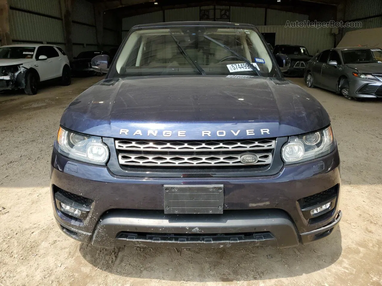 2017 Land Rover Range Rover Sport Se Blue vin: SALWG2FV6HA142176