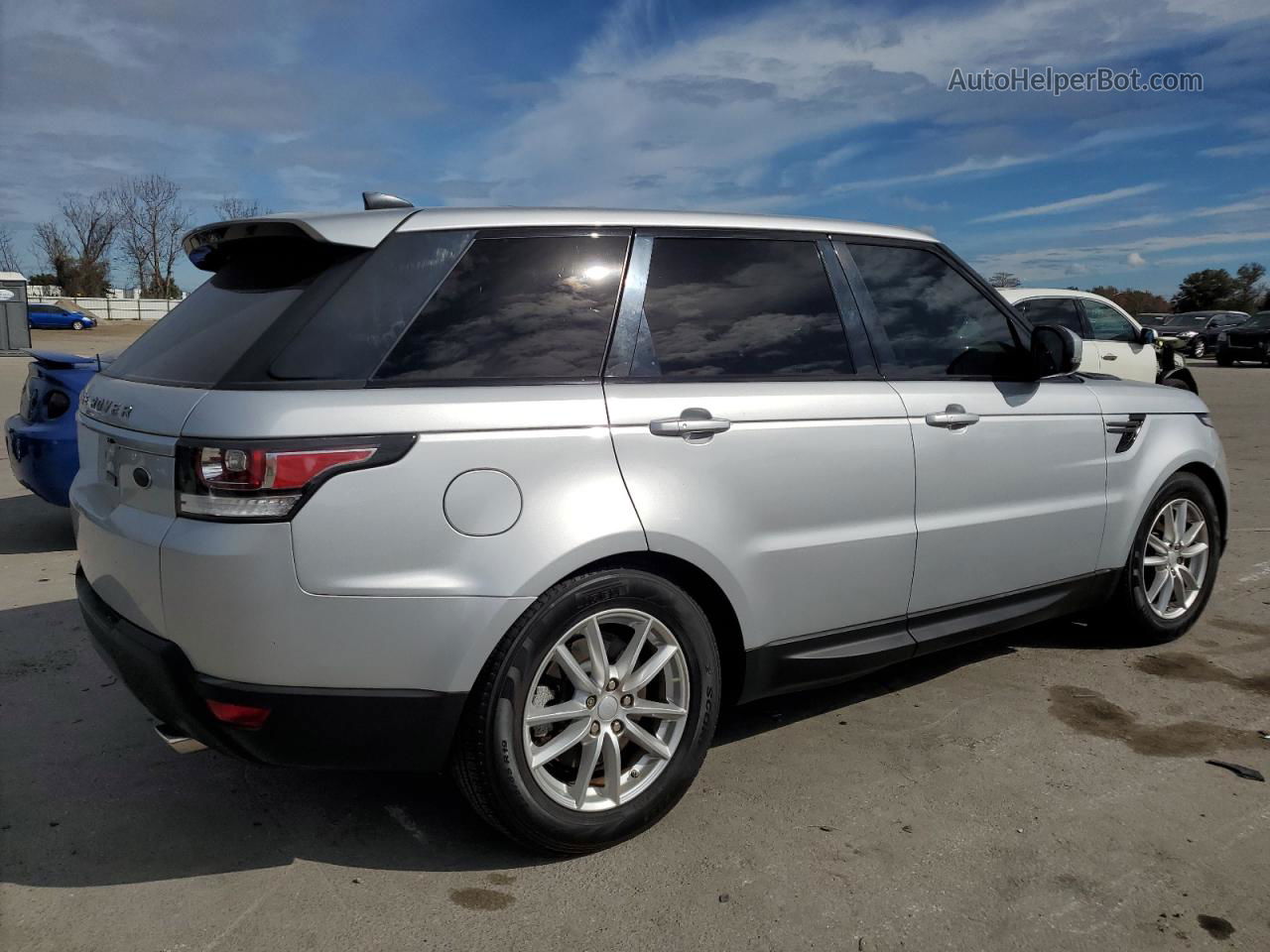 2017 Land Rover Range Rover Sport Se Silver vin: SALWG2FV6HA167272