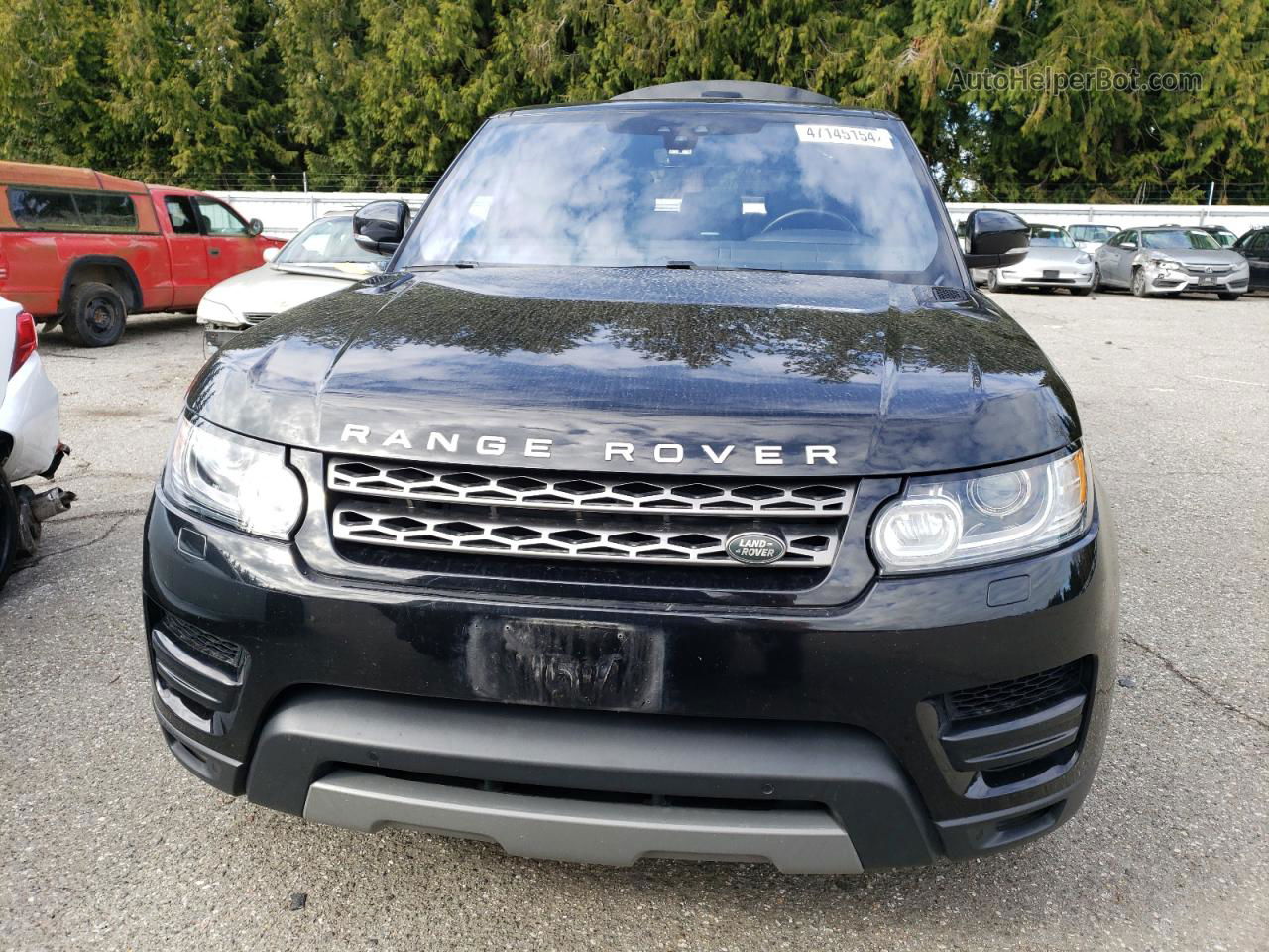 2017 Land Rover Range Rover Sport Se Black vin: SALWG2FV6HA676391