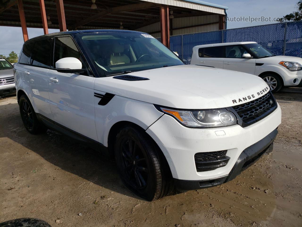 2017 Land Rover Range Rover Sport Se Белый vin: SALWG2FV8HA132216